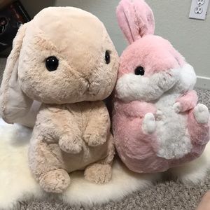 Bunny plushie stuffed animal|pickuponly